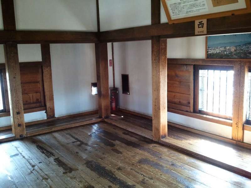 松本城 大天守六階１