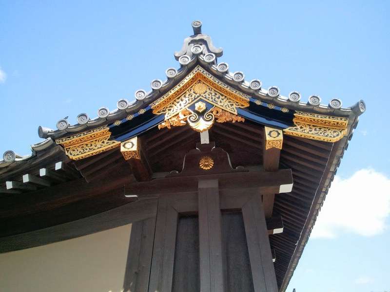 二条城-二の丸御殿付近の細工.jpg 二条城 二の丸御殿付近の細工