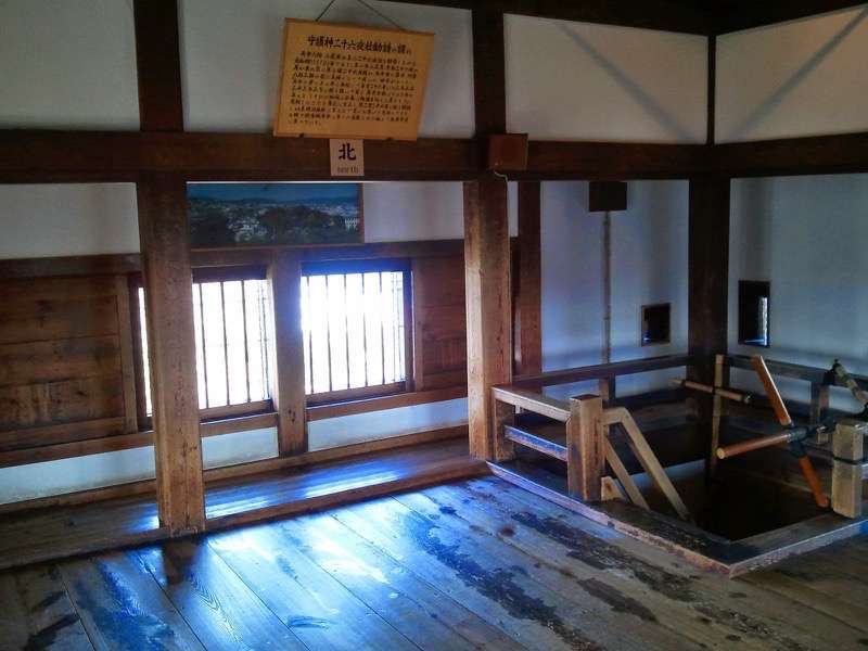 松本城 大天守六階２