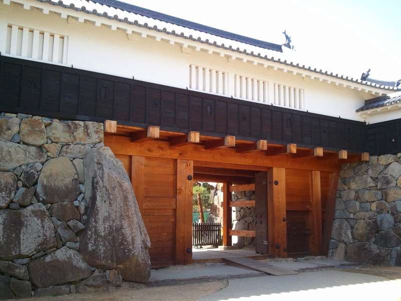 松本城 太鼓門櫓門