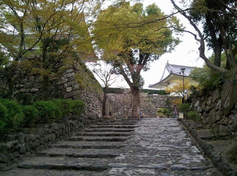 犬山城 登城道