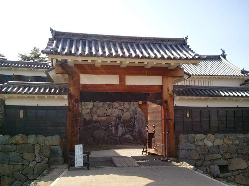 松本城 二の門 高麗門