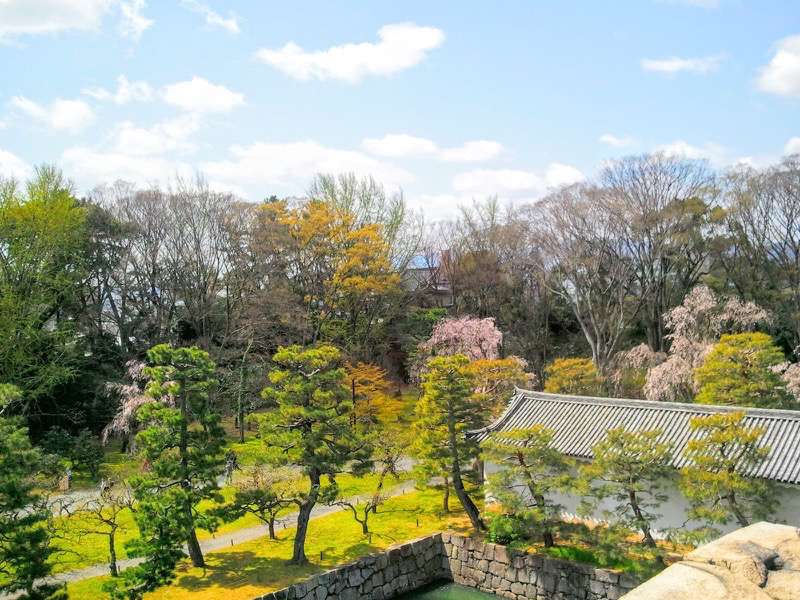 天守閣跡からの眺め９