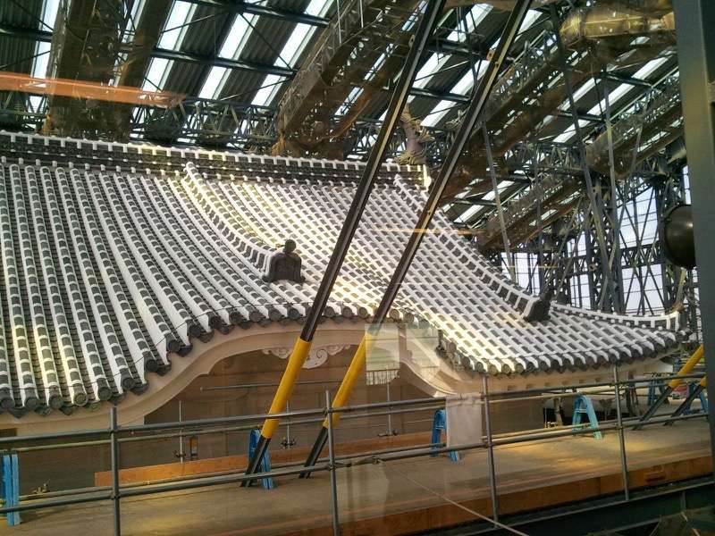 姫路城-天守(改修中)2.jpg 姫路城 天守 改修中 2