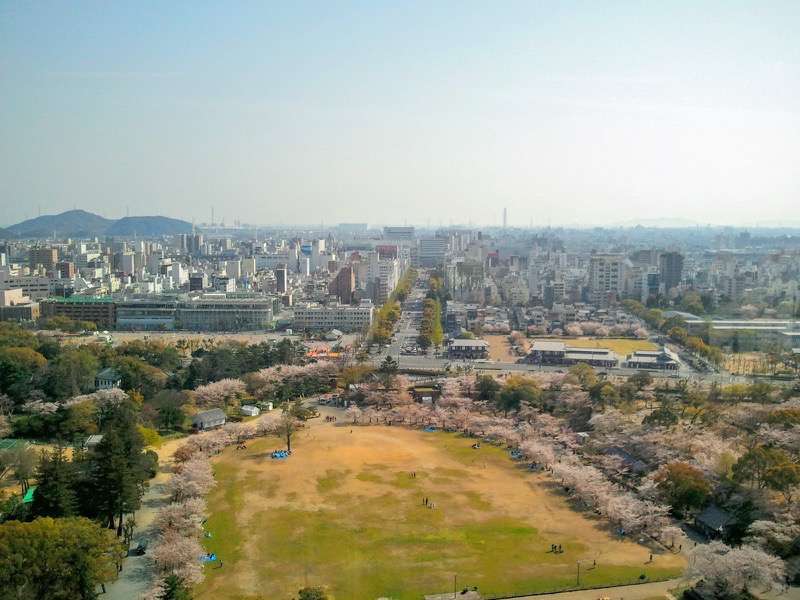 姫路城-天守からの眺め1.jpg 姫路城 天守からの眺め1