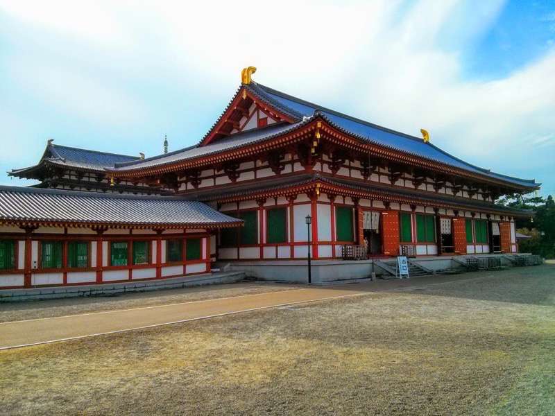 薬師寺-大講堂裏から.jpg 薬師寺 大講堂裏から