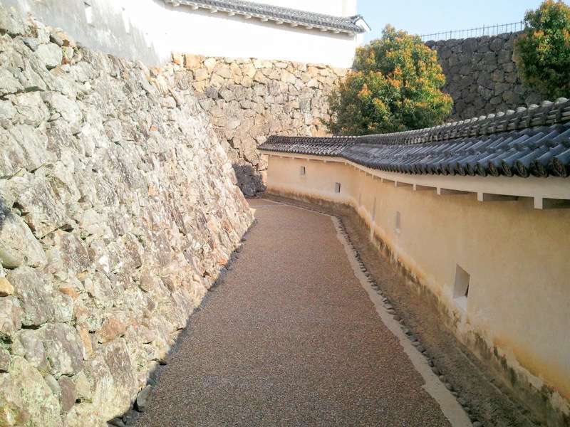姫路城 ほの門とにの門の間３