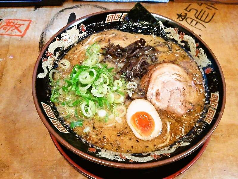 20130531黒龍紅 ラーメン大盛りコッテリ