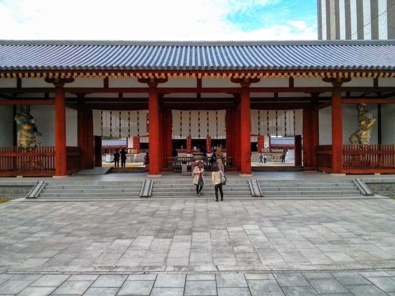 薬師寺-中門・回廊.jpg 薬師寺 中門 回廊