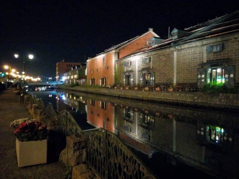 小樽 夜の小樽運河３