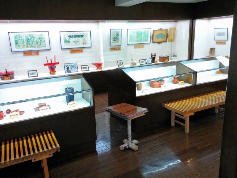 男山酒造-江戸時代の資料室1.jpg 男山酒造 江戸時代の資料室1