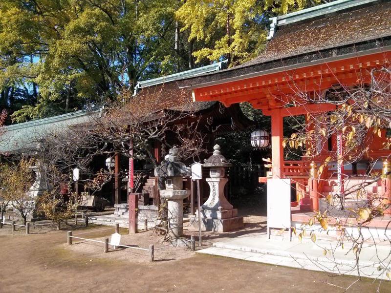 北野天満宮-社殿の後ろ.jpg 北野天満宮 社殿の後ろ