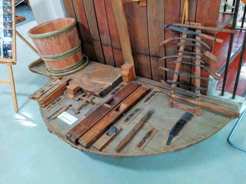 男山酒造-昔の酒造り道具展示9.jpg 男山酒造 昔の酒造り道具展示9
