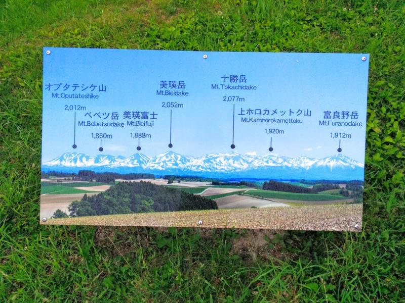 美瑛 新栄の丘説明