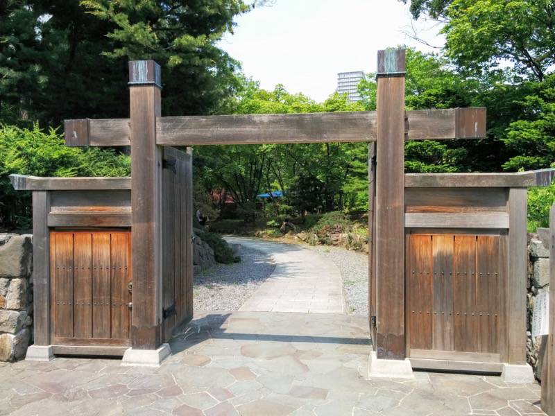 中島公園-日本庭園入口.jpg 中島公園 日本庭園入口