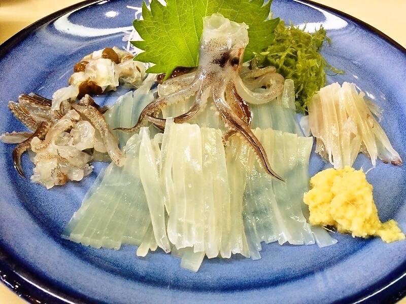 一花亭たびじ-活いか.jpg 一花亭たびじ 活いか