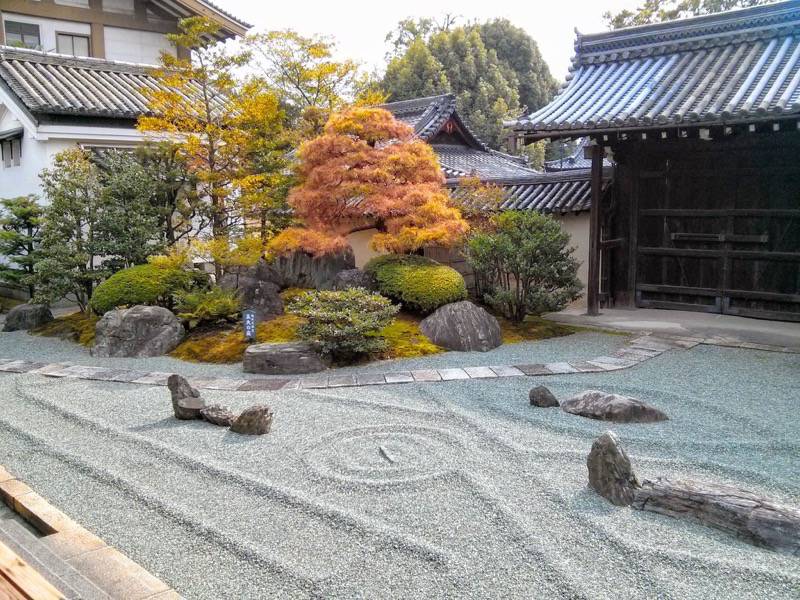 東寺 観智院４五大の庭