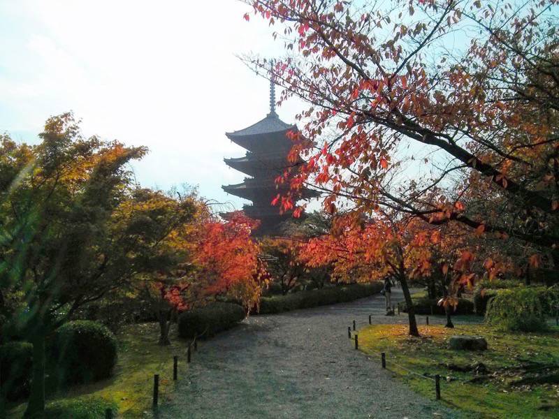 東寺 五重塔前２
