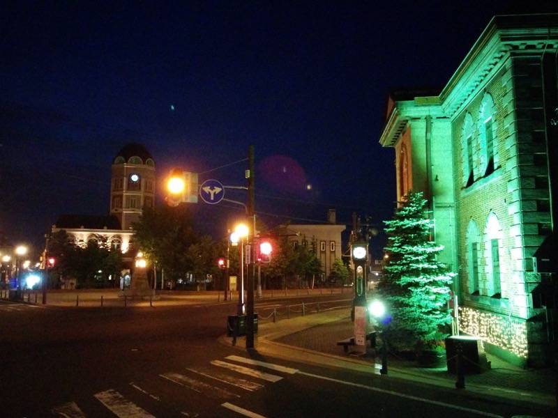 小樽 夜のメルヘン交差点１