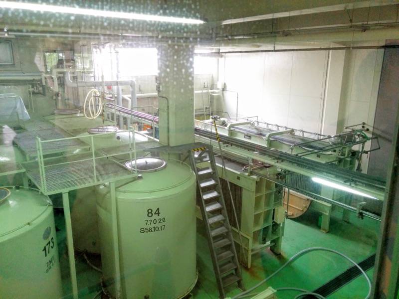 男山酒造 工場内１