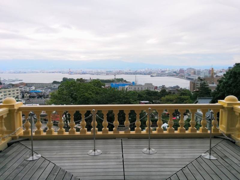 旧函館区公会堂-2F甲板1.jpg 旧函館区公会堂 2F甲板1