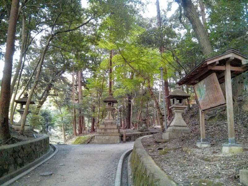 伏見稲荷 参道の分かれ道