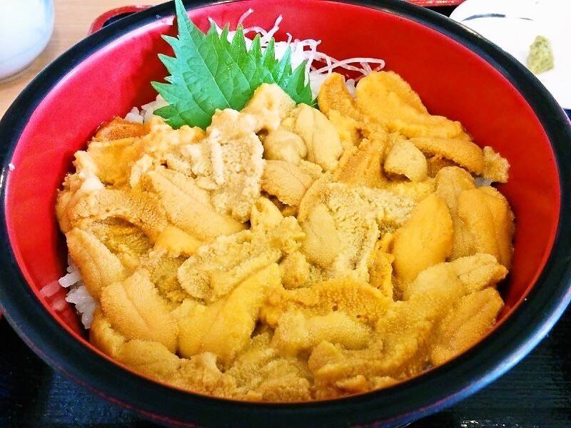 積丹の幸みさき 生うに丼１