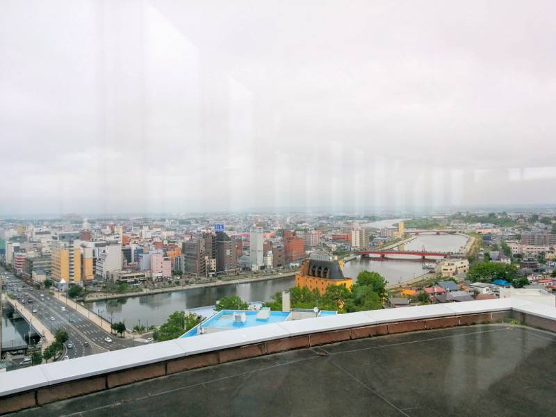 釧路市生涯学習センター 展望台 北東側１