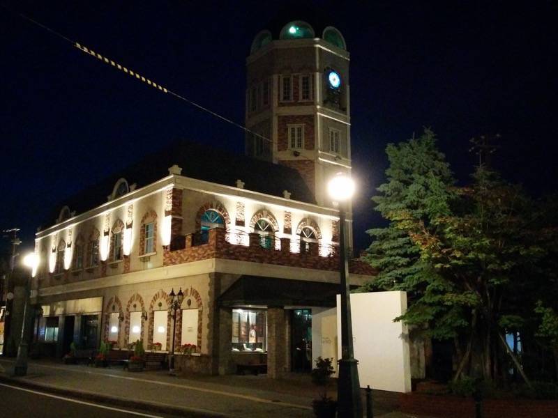 小樽 夜のルタオ本店２