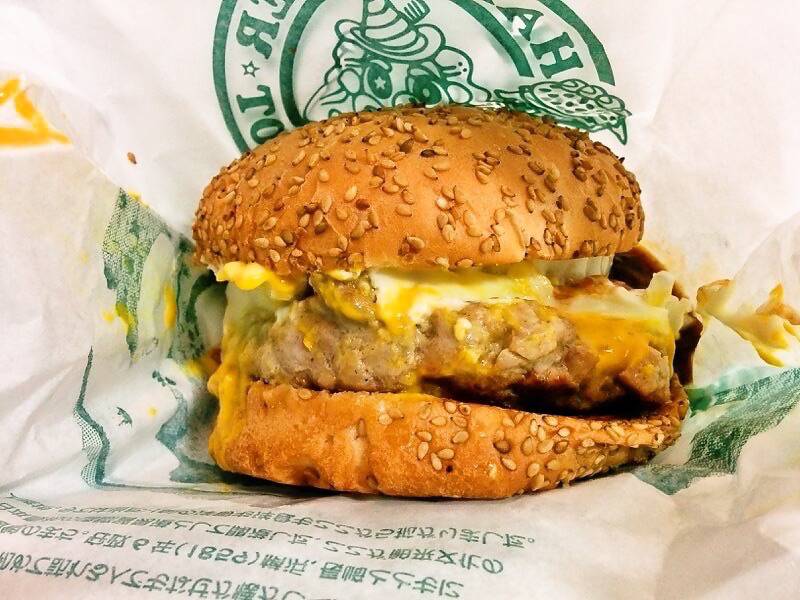 ラッキーピエロ ベイエリア本店 ラッキーエッグバーガー