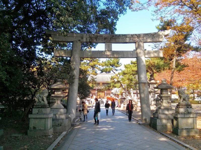 北野天満宮-参道2.jpg 北野天満宮 参道2