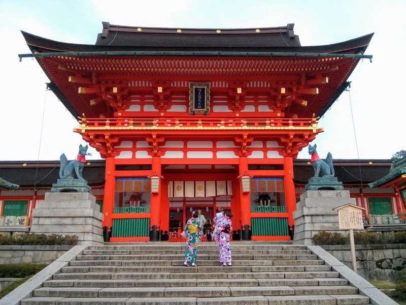 伏見稲荷 桜門１