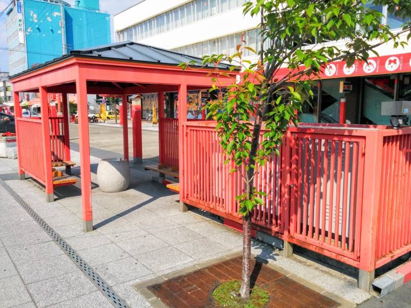 旭川銀座商店街-休憩所.jpg 旭川銀座商店街 休憩所