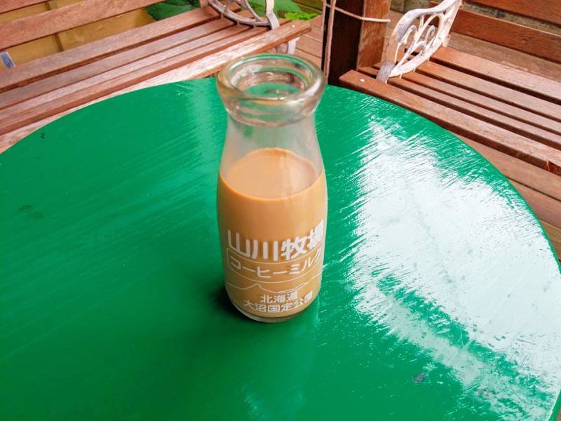 函館元町エリア 山川牧場のコーヒー牛乳