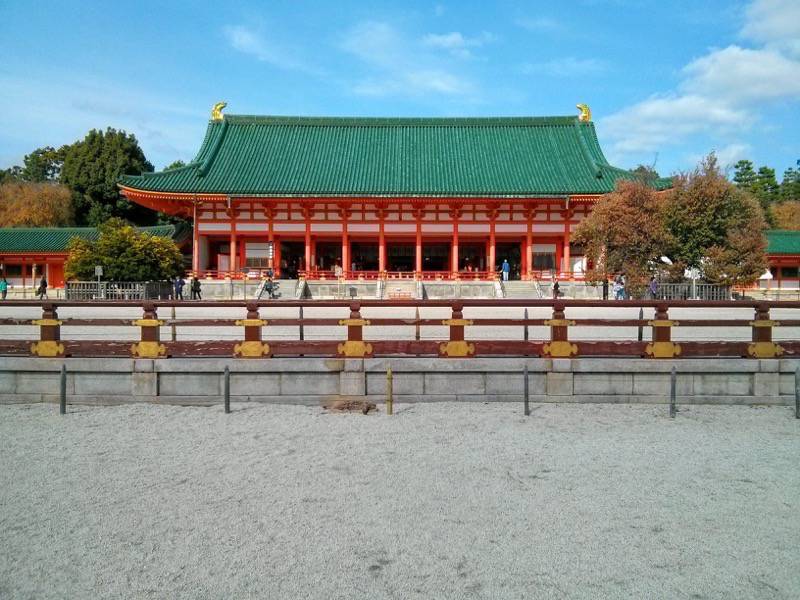 平安神宮-外拝殿2.jpg 平安神宮 外拝殿2