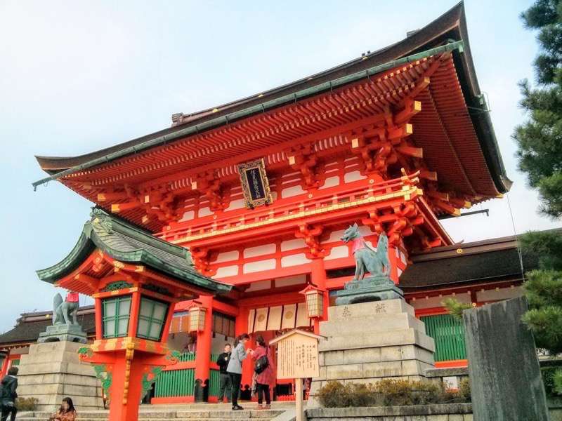 伏見稲荷 桜門２