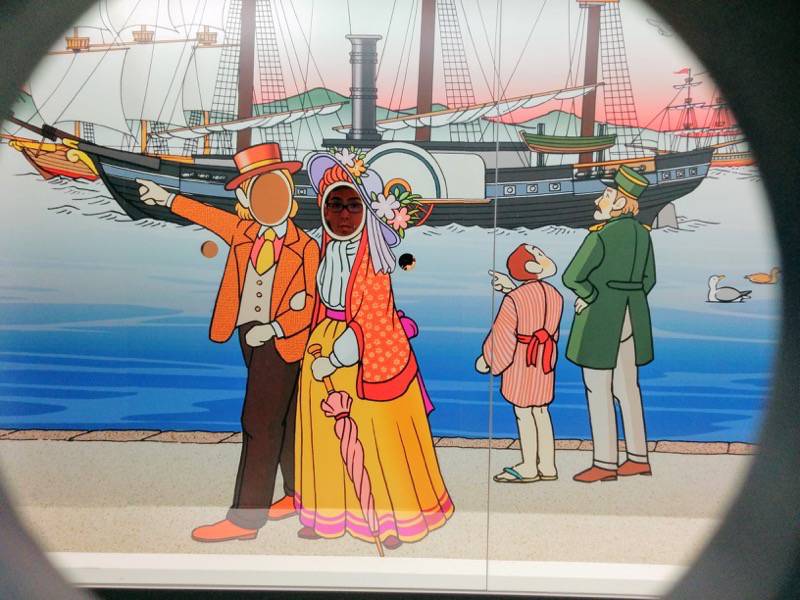函館市旧イギリス領事館-顔ハメ看板3.jpg 函館市旧イギリス領事館 顔ハメ看板3