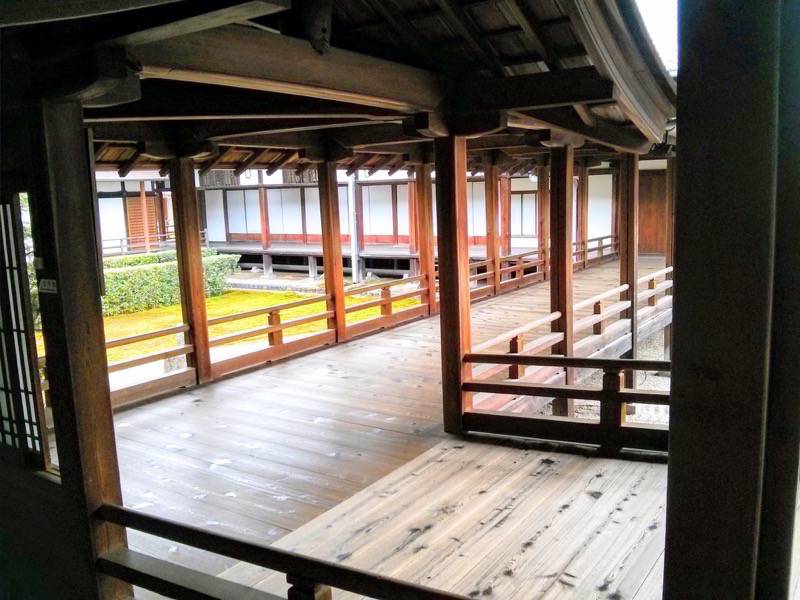 東福寺 方丈の通路
