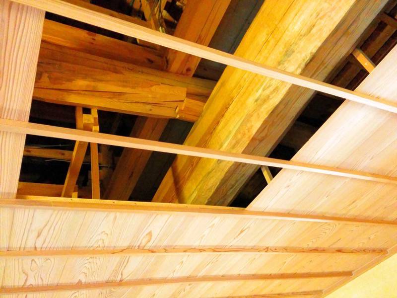 箱館奉行所-小屋組.jpg 箱館奉行所 小屋組