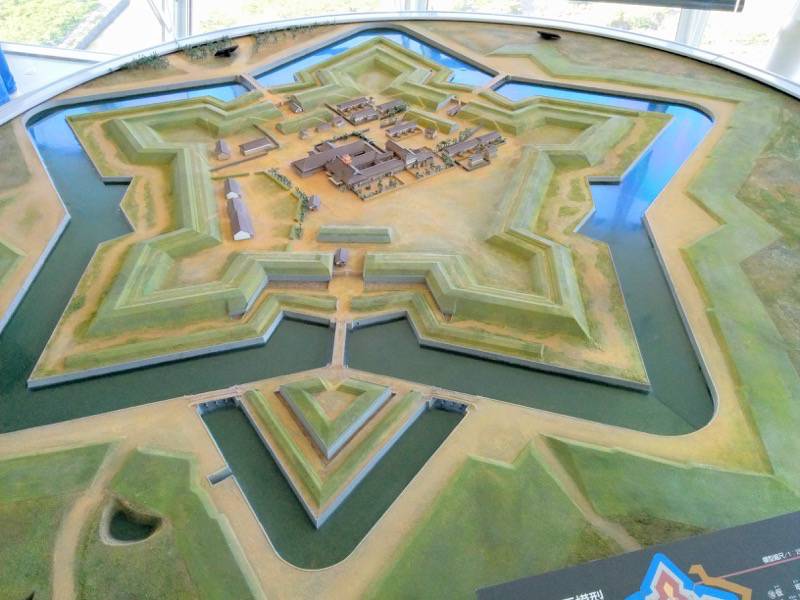 五稜郭タワー-五稜郭模型.jpg 五稜郭タワー 五稜郭模型