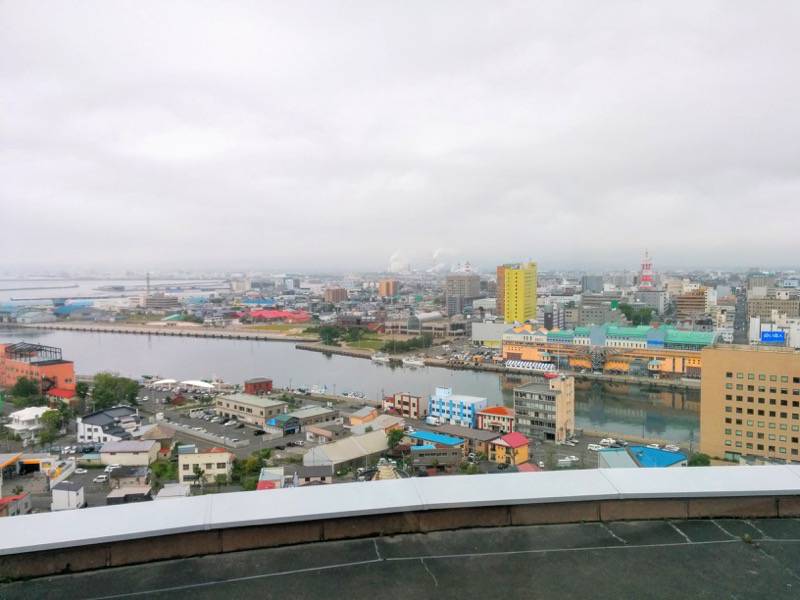 釧路市生涯学習センター 展望台 北西側２