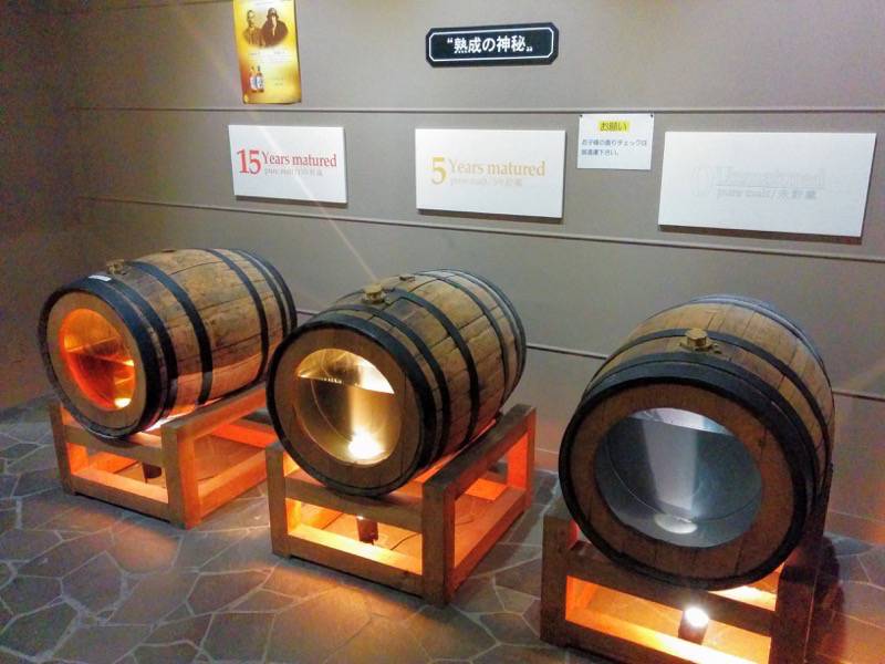 ニッカウヰスキー余市峡蒸溜所-ウイスキー博物館ウイスキー館23.jpg ニッカウヰスキー余市峡蒸溜所 ウイスキー博物館ウイスキー館23