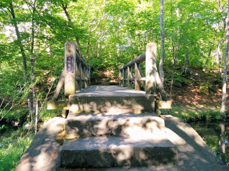 大沼公園-島巡りの路-石楠花橋.jpg 大沼公園 島巡りの路 石楠花橋
