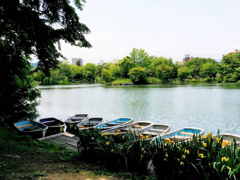 中島公園 ボート乗り場２