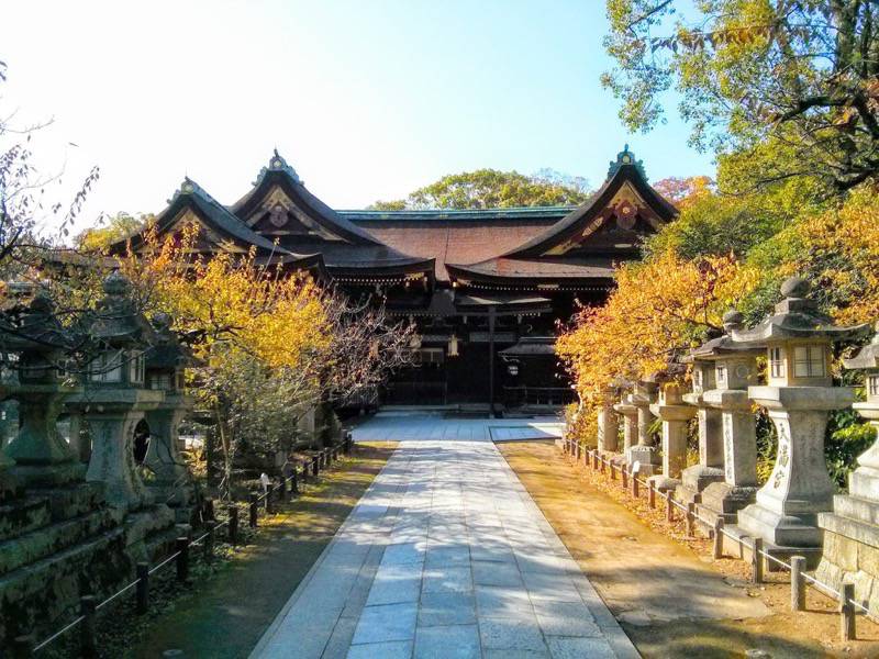 北野天満宮-社殿横から.jpg 北野天満宮 社殿横から