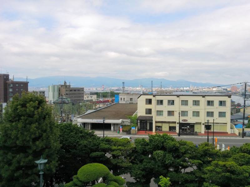 函館市旧イギリス領事館-領事執務室よりの眺め.jpg 函館市旧イギリス領事館 領事執務室よりの眺め