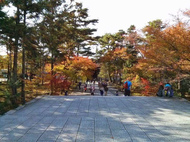 南禅寺-三門から見た勅使門.jpg 南禅寺 三門から見た勅使門