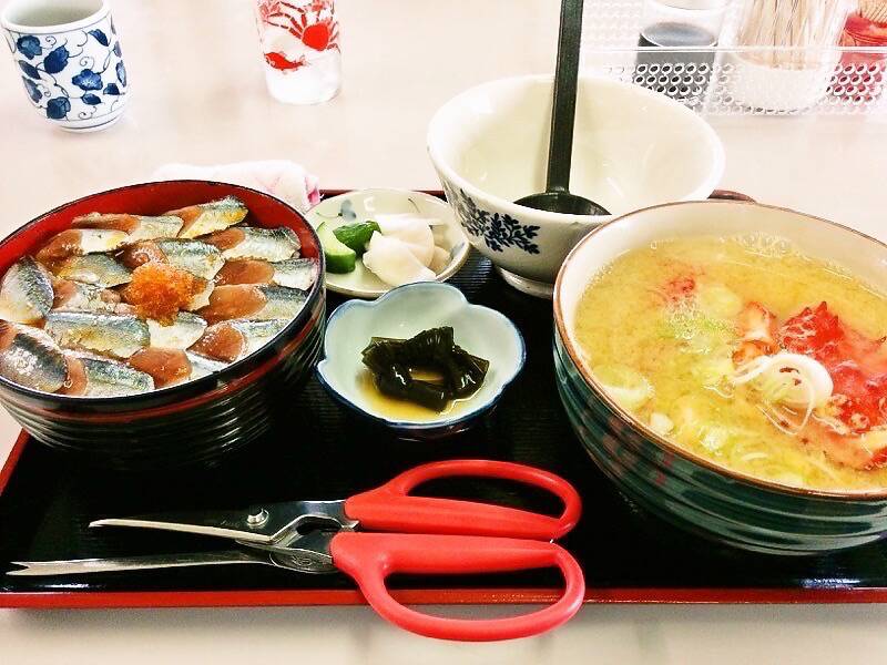 鈴木食堂 さんま丼セット