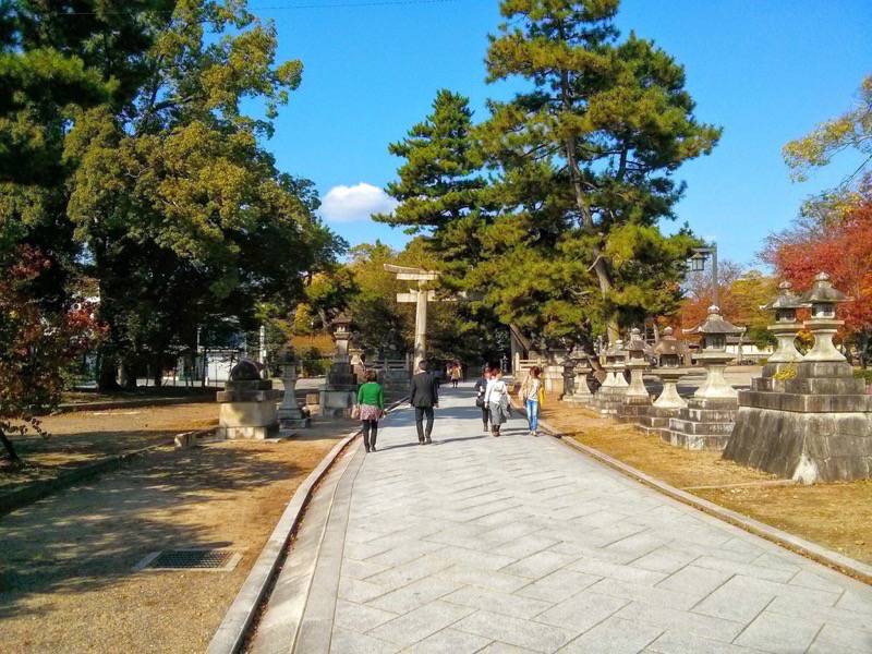 北野天満宮-参道1.jpg 北野天満宮 参道1