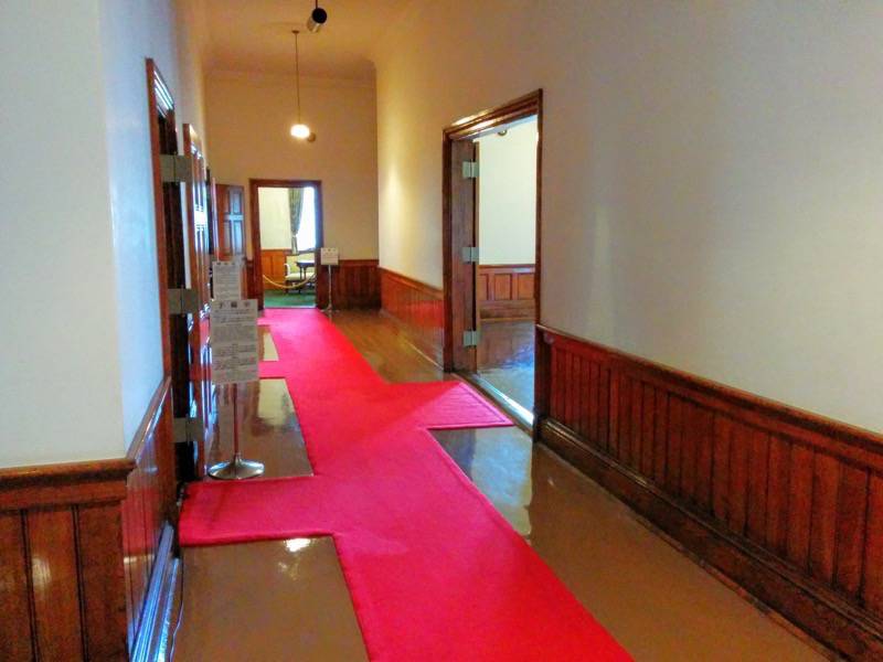 旧函館区公会堂-2F通路.jpg 旧函館区公会堂 2F通路